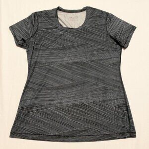 Under Armour Womens Shirt Size Large Heatgear Fitted Tshirt